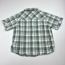 Load image into Gallery viewer, Boys Mother Care, 100% cotton check short sleeve shirt, GUC, size 2,  