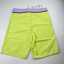 Load image into Gallery viewer, Girls Cancer Council, adjustable board shorts,UPF 50+,chlorine resistant, NEW, size 12,  