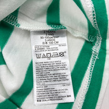 Load image into Gallery viewer, Girls Baby Gap, green and white striped tank with cross-over straps, NEW, size 3,  