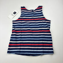 Load image into Gallery viewer, Girls Baby Gap, striped swing tank top, NEW, size 4,  