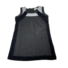 Load image into Gallery viewer, Girls Origami, grey sleeveless dress, GUC, size 1, L: 42cm