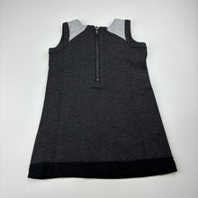 Load image into Gallery viewer, Girls Origami, grey sleeveless dress, GUC, size 1, L: 42cm