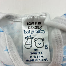 Load image into Gallery viewer, Boys Baby Baby, short sleeve cotton bodysuit / romper, GUC, size 00,  