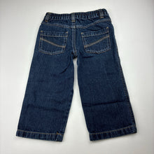 Load image into Gallery viewer, Boys Target, dark denim jeans, elasticated, Inside leg: 30cm, GUC, size 2,  