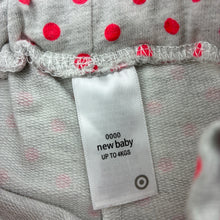 Load image into Gallery viewer, Girls Target, spotted shorts, elasticated, EUC, size 0000,  