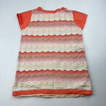 Load image into Gallery viewer, Girls Missoni, cotton knit dress &amp; underslip, GUC, size 2, L: 39cm