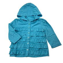 Load image into Gallery viewer, Girls H+T, lightweight hooded long sleeve top, EUC, size 1,  