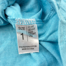 Load image into Gallery viewer, Girls H+T, lightweight hooded long sleeve top, EUC, size 1,  