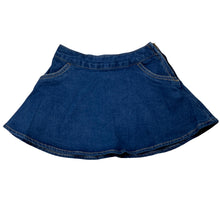 Load image into Gallery viewer, Girls Lily &amp; Dan, stretch denim skirt, adjustable, side zip, EUC, size 0,  