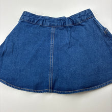 Load image into Gallery viewer, Girls Lily &amp; Dan, stretch denim skirt, adjustable, side zip, EUC, size 0,  