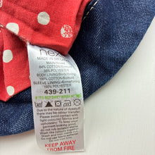 Load image into Gallery viewer, Girls Next, cotton lined denim jacket, GUC, size 1,  