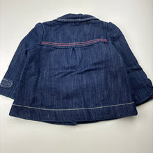Load image into Gallery viewer, Girls Next, cotton lined denim jacket, GUC, size 1,  
