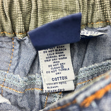 Load image into Gallery viewer, Boys Osh Kosh, vintage lightweight denim pants, elasticated, GUC, size 000,  