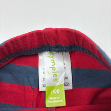 Load image into Gallery viewer, Boys Dymples, striped leggings / bottoms, elasticated, GUC, size 000,  
