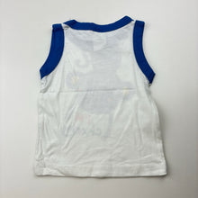Load image into Gallery viewer, Boys Tiny Little Wonders, cotton tank top, cheeky monkey, EUC, size 000,  