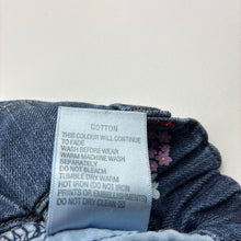 Load image into Gallery viewer, Girls Run Scotty Run, lightweight denim skirt, adjustable, L: 25cm, GUC, size 4,  