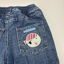 Load image into Gallery viewer, Boys Pumpkin Patch, vintage lined wadded jeans, elasticated, FUC, size 0,  