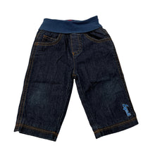 Load image into Gallery viewer, Boys Esprit, cotton lined denim jeans, elasticated, EUC, size 6 months,  