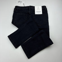 Load image into Gallery viewer, Girls Witchery, stretch straight leg, cropped jeans, adjustable, Inside leg: 39cm, NEW, size 5,  