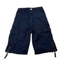 Load image into Gallery viewer, Boys Target, vintage navy cotton cargo pants, elaticated, GUC, size 00,  