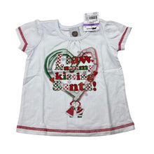 Load image into Gallery viewer, Girls Tiny Little Wonders, cotton Christmas tee / top, NEW, size 0,  