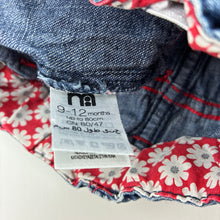 Load image into Gallery viewer, Girls Mother Care, blue denim jeans, adjustable, GUC, size 0,  