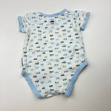 Load image into Gallery viewer, Boys Target, short sleeve bodysuit / romper, cars, GUC, size 000,  