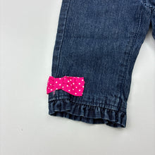 Load image into Gallery viewer, Girls Gymboree, dark denim pants, elasticated, GUC, size 00,  