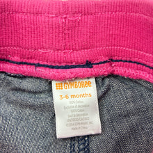 Load image into Gallery viewer, Girls Gymboree, dark denim pants, elasticated, GUC, size 00,  