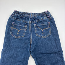 Load image into Gallery viewer, Girls Cherokee, dark denim jeans,elasticated, FUC, size 1-2,  