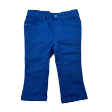 Load image into Gallery viewer, Unisex Dymples, blue cotton blend pants, elasticated, GUC, size 00,  