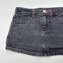 Load image into Gallery viewer, Girls Doghouse, dark denim skirt, adjustable, L: 23.5cm, GUC, size 6,  