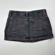 Load image into Gallery viewer, Girls Doghouse, dark denim skirt, adjustable, L: 23.5cm, GUC, size 6,  