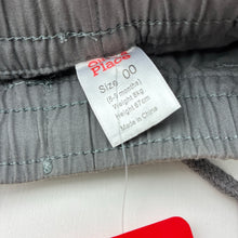 Load image into Gallery viewer, Boys Ollie's Place, grey lightweight cotton shorts, elasticated, NEW, size 00,  