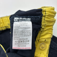 Load image into Gallery viewer, Boys Pumpkin Patch, navy cotton cargo shorts, adjustable, EUC, size 0,  