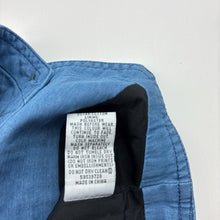 Load image into Gallery viewer, Boys Target, blue chambray cotton waistcoat / vest, EUC, size 000,  