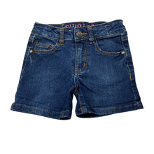 Load image into Gallery viewer, Girls Piping Hot, stretch denim jean shorts, adjustable, GUC, size 2,  
