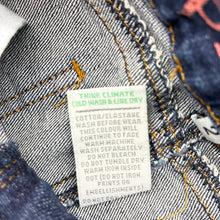 Load image into Gallery viewer, Girls Piping Hot, stretch denim jean shorts, adjustable, GUC, size 2,  