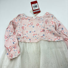 Load image into Gallery viewer, Girls Sprout, lightweight party dress, tulle skirt, NEW, size 0, L: 41cm