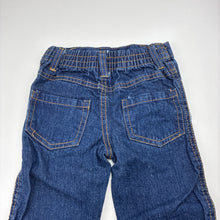 Load image into Gallery viewer, Boys blue, denim jeans, elasticated, Inside leg: 25cm, EUC, size 0-1,  