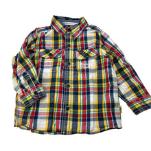 Load image into Gallery viewer, Boys Mother Care, checked cotton long sleeve shirt, GUC, size 2,  