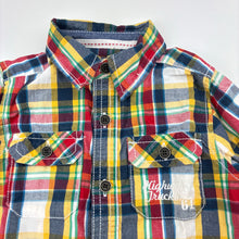 Load image into Gallery viewer, Boys Mother Care, checked cotton long sleeve shirt, GUC, size 2,  