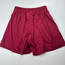 Load image into Gallery viewer, Boys Bocini, maroon sports / activewear shorts, elasticated, GUC, size 6,  