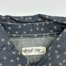 Load image into Gallery viewer, Boys Wayne Jnr, cotton long sleeve shirt, poppers, EUC, size 9,  