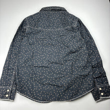 Load image into Gallery viewer, Boys Wayne Jnr, cotton long sleeve shirt, poppers, EUC, size 9,  
