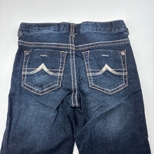 Load image into Gallery viewer, Girls USALL Junior, cropped stretch denim jeans, adjustable, Inside leg: 35cm, GUC, size 8,  
