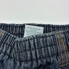 Load image into Gallery viewer, Boys Target, dark denim shorts, elasticated, GUC, size 00,  