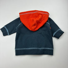 Load image into Gallery viewer, Boys Baby Biz, fleece lined zip hoodie / sweater, NEW, size 000,  
