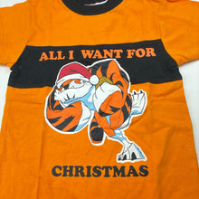 Load image into Gallery viewer, Unisex NRL Official, Wests Tigers cotton Christmas romper, NEW, size 00,  