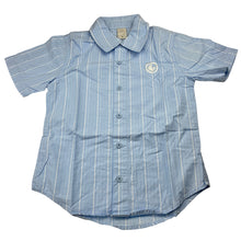 Load image into Gallery viewer, Boys Target, blue cotton short sleeve shirt, surf, EUC, size 6,  